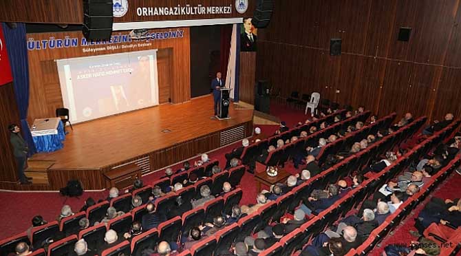 Kur’an Bülbülü Asker Hafız Mehmet Eren Orhangazi Kültür Merkezi’nde anıldı