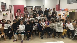 Matur miniklere gazeteciliği anlattı 