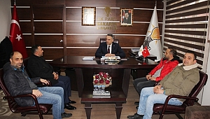 Mehmet Demir AK Parti Sakarya İl Başkanı Yunus Tever'i ziyaret etti