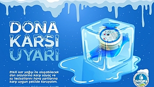 SASKİ’den don uyarısı