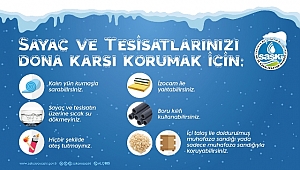 SASKİ’den kar uyarısı