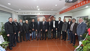 SATSO Heyeti’nden İl Başkanı Tever’e Ziyaret