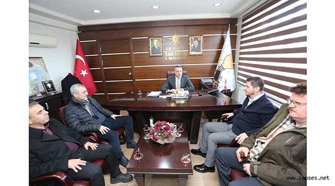 SATSO TİCARETİ GELİŞTİRME KOMİSYONU İL BAŞKANI TEVER’E HAYIRLI OLSUN DEDİ