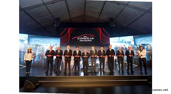 TOYOTA COROLLA HİBRİT MODELİ İÇİN ÖZEL TÖREN DÜZENLENDİ