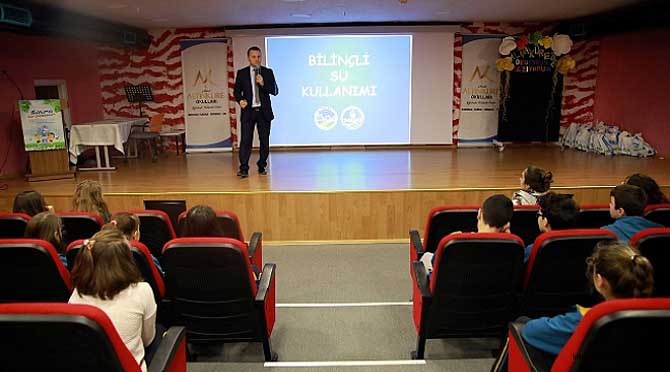 60 Okulda 7 Bin 320 Öğrenciye Suyun Önemi Anlatıldı