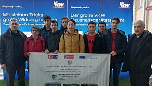 Avrupa’da Staj Eğitimini Başarıyla Tamamladılar