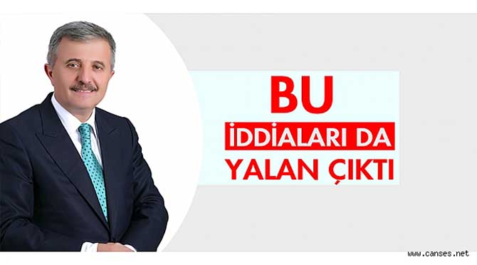 BU İDDİALARI DA YALAN ÇIKTI