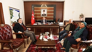MİLLETVEKİLİ UNCUOĞLU VE MERKEZ VALİSİ AL’DAN VALİ NAYİR’E ZİYARET