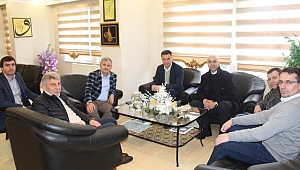 NOVİ PAZAR BELEDİYE BAŞKANI NİHAD BİŞEVAC BAŞKAN SOĞUK'U ZİYARET ETTİ