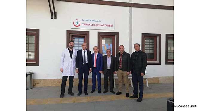 Özkaraman’dan yeni başhekim ve Hastane Müdürüne ziyaret