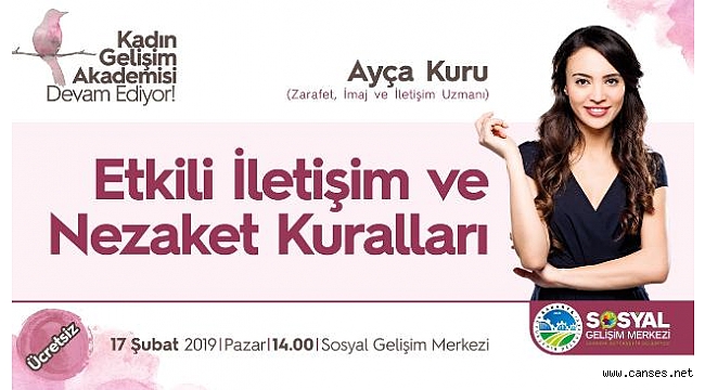 SGM’de konu:‘Etkili İletişim ve Nezaket Kuralları’