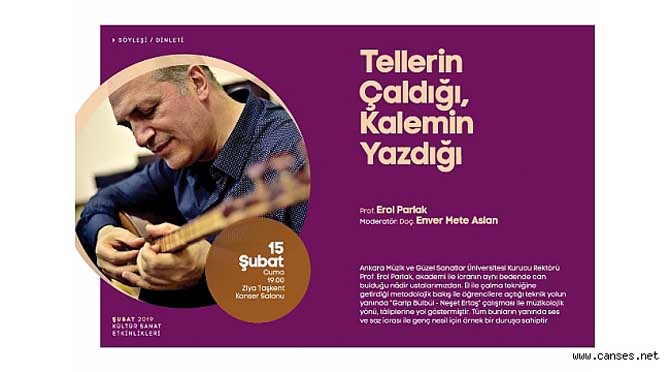 Söyleşi ve dinleti Ziya Taşkent’te