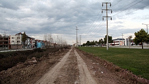 Yürüyüş ve bisiklet yolları için çalışmalar başladı