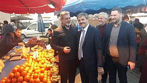 Yusuf Alemdar’dan Pazaryeri Esnafına Ziyaret
