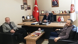 ZAFER KAZAN KUAFÖRLER ODASINI ZİYARET ETTİ