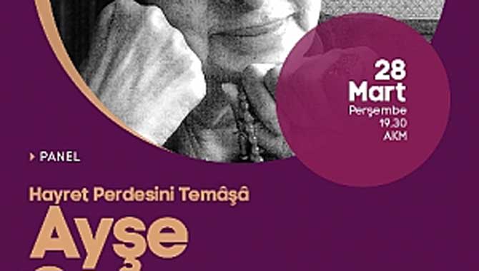 Ayşe Şasa Panelde Konuşulacak