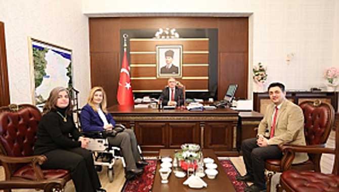 BAKAN DANIŞMANI KARABURUN’DAN VALİ NAYİR’E ZİYARET