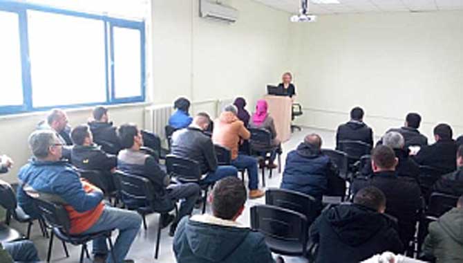 Barodan Hükümlülere Yönelik Eğitimler Devam Ediyor