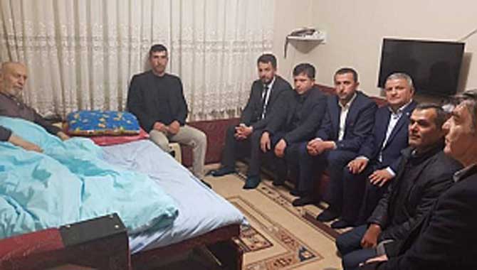 BAŞKAN ADAYI PİLAVCI’DAN HASTA ZİYARETİ