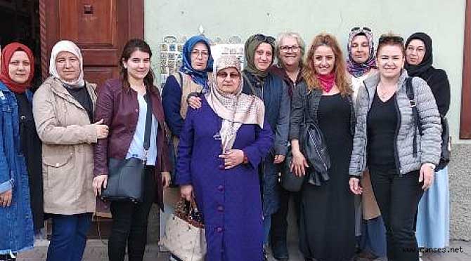 Çini kursiyerleri Bursa’da