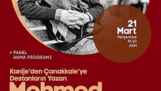 Destanların Yazarı Mehmed Niyazi Konuşulacak