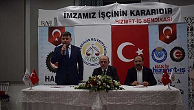 ERENLER BELEDİYESİNDE TOPLU İŞ SÖZLEŞMESİ SEVİNCİ