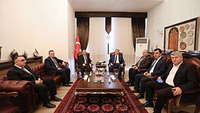 Kamu Başdenetçisi Malkoç Vali Nayir’i Ziyaret Etti