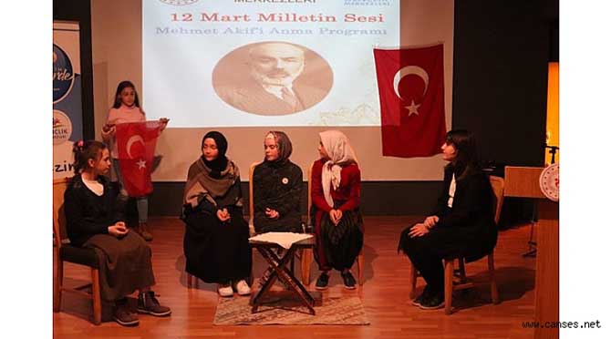M.Akif Ersoy’u Anma Programı Gerçekleşti