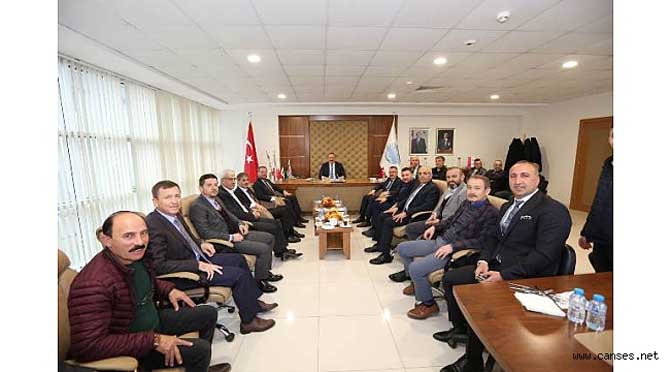 Müteahhitler Birliği AK Parti adaylarını kabul etti
