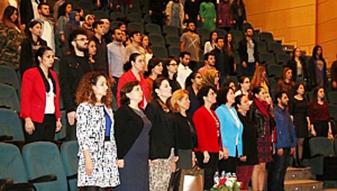 Sağlık Bilimleri Fakültesi Çanakkale Şehitlerini Andı