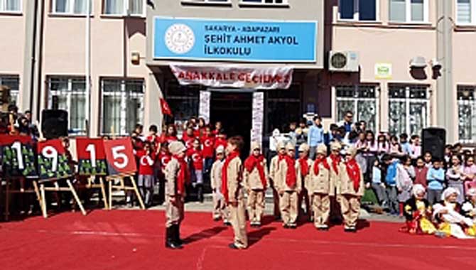 Şehit Ahmet Akyol’da Çanakkale Zaferi Programı