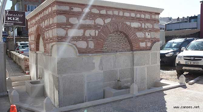Tarihi çeşmeler vatandaşların hizmetinde