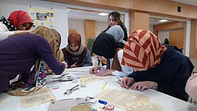 Tarihi Sayfalar Serdivan Fikir Sanat Akademisi’nde Restore Edildi