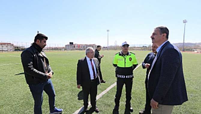  Vali Nayir Sayın Cumhurbaşkanımızın Ziyareti Öncesi Denetlemelerde Bulundu