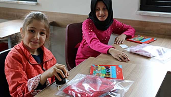 Akyazı SGM’li Miniklerden Anlamlı Çalışma