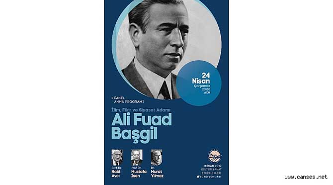 Ali Fuad Başgil AKM’de anılacak