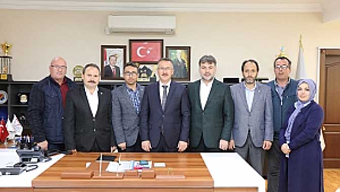 Başkan Işıksu’ya Ziyaretçi Akını Başladı