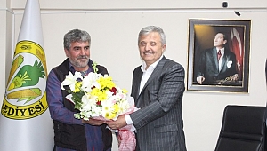 BAŞKAN SOĞUK BELEDİYE PERSONELİYLE VEDALAŞTI