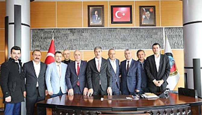 Başkan Yusuf Alemdar’a Misafir Oldular