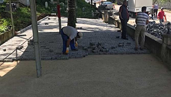 Çamlıca Köseköy Mezarlığı’na Bakım