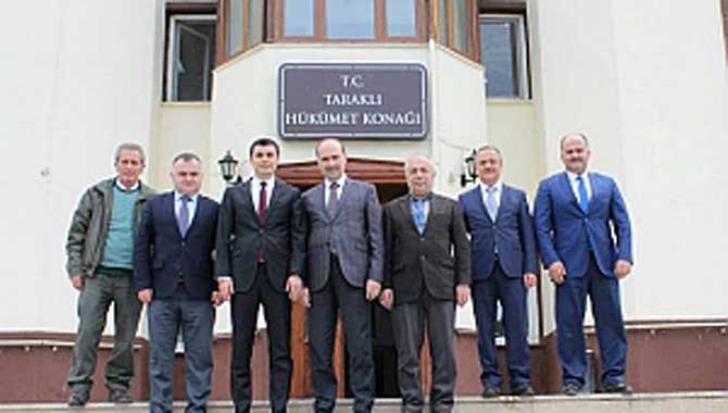 Dr Yasin Yıldız Kaymakam Oka Dağlı’yı Ziyaret Etti