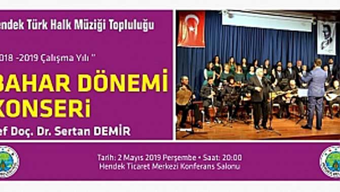 HENDEK’TE HALK MÜZİĞİ KONSERİ