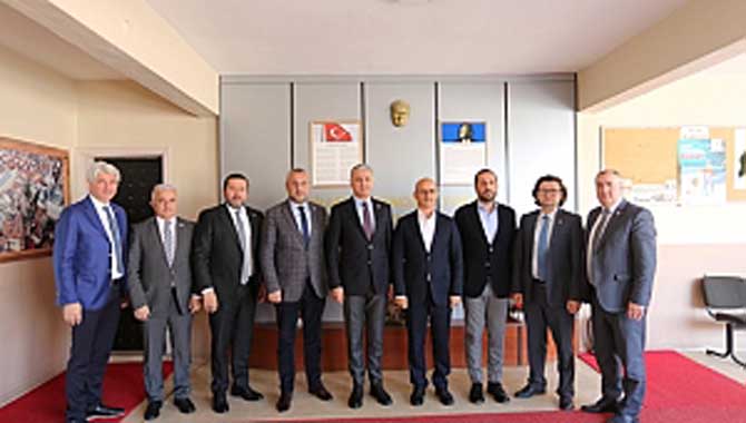 İlçe Belediye Başkanlarına Ziyaretler Devam Ediyor