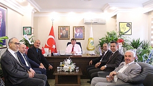 Karasakal ve Ekibi Ziyaretlerini Sürdürüyor