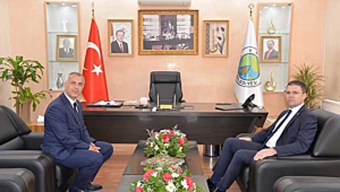 Kaymakam Orhan’dan Başkan Babaoğlu’na Ziyaret