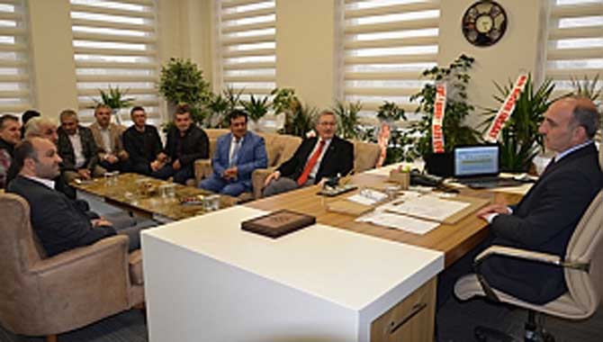 Mahalle Başkanlarından Başkan Kılıç’a Ziyaret