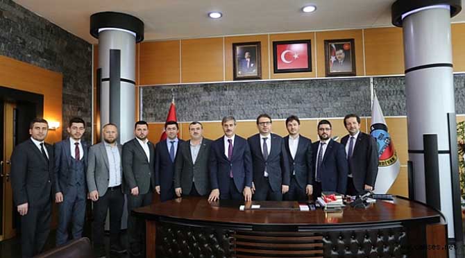 MÜSİAD Başkan Alemdar’a Misafir Oldu