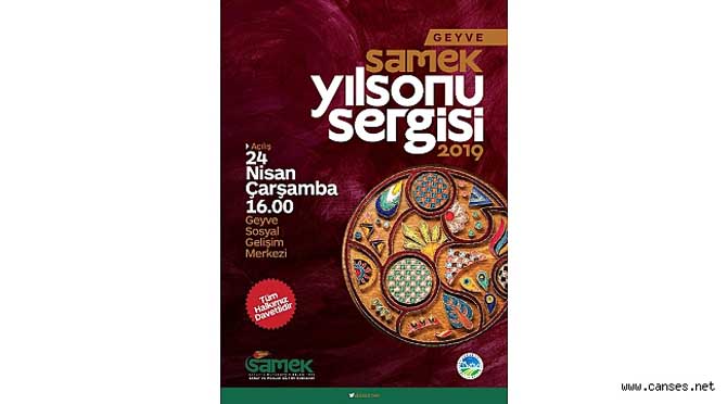 SAMEK sergi heyecanı Geyve’de