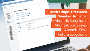 AGDAŞ İşlemleri Artık E-Devlet’te