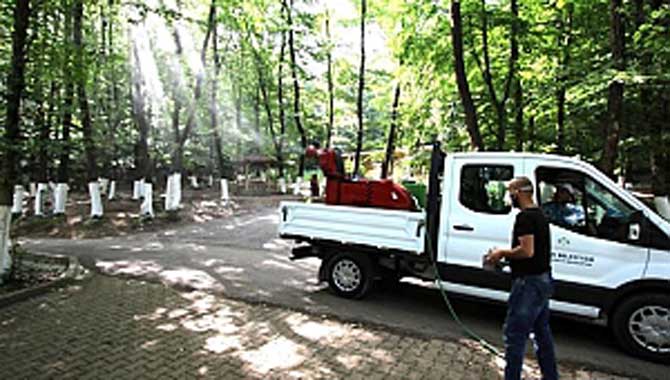 AKYAZI BELEDİYESİNE İLAÇLAMA İÇİN YENİ İLAÇLAMA MAKİNESİ